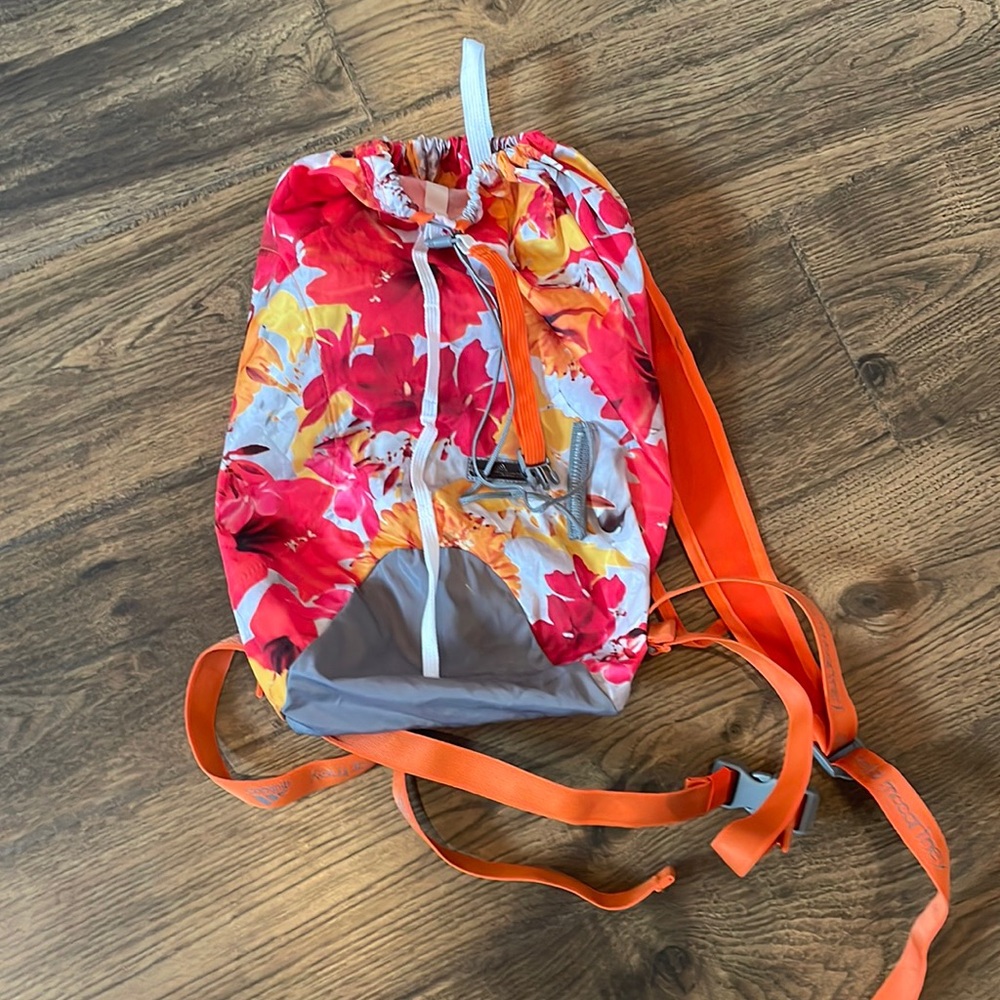 Adidas by Stella McCartney Tropics Floral Backpack euc.